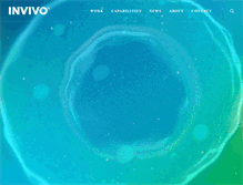 Tablet Screenshot of invivo.com