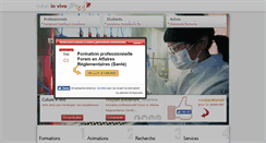 Desktop Screenshot of invivo.be